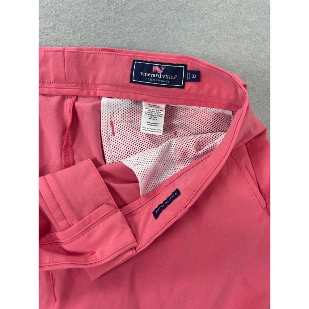 Men's Vineyard Vines size 32 salmon Breaker short Performance Fabric RN134578 - Picture 6 of 7